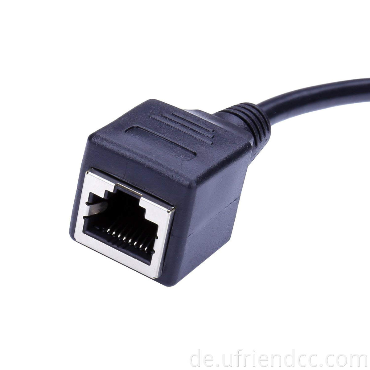 RJ45 1 männliches bis 2 weiblicher Lan -Ethernet -Splitter -Adapterkabel